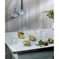 Servir, Présenter*LUIGI BORMIOLI Casserole en Verre Double Paroi 25 cl (x2) THERMIC GLASS