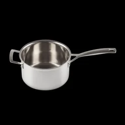 Casseroles*LE CREUSET Casserole Inox avec Couvercle 20 cm