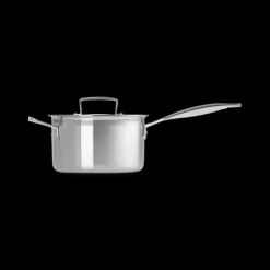 Casseroles*LE CREUSET Casserole Inox avec Couvercle 18 cm