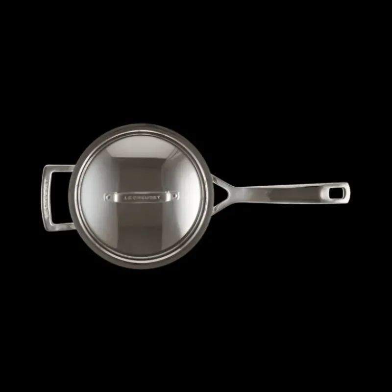 Casseroles*LE CREUSET Casserole Inox avec Couvercle 18 cm
