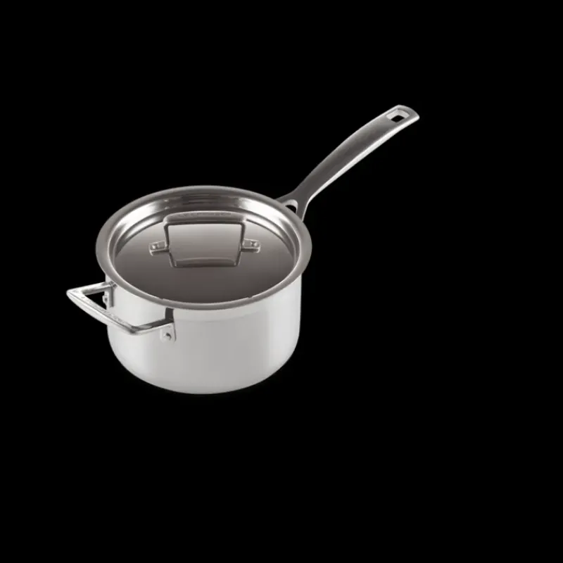 Casseroles*LE CREUSET Casserole Inox avec Couvercle 18 cm