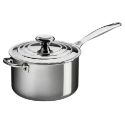 Casseroles*LE CREUSET Casserole inox avec couvercle 20 cm Signature