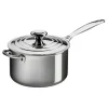 Casseroles*LE CREUSET Casserole inox avec couvercle 18 cm Signature