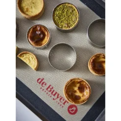 Cercle À Patisserie*DE BUYER Cercle à Entremets Perforé Ø 5,5 cm x H 3,5 cm de L'école Valrhona