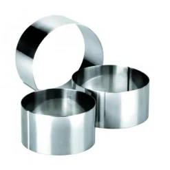 Cercle À Patisserie*IBILI Cercle à Mousse Inox Ø 8 cm x H 4,5 cm