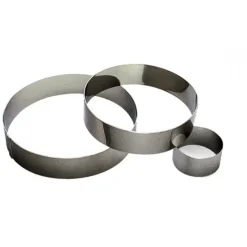 Cercle À Patisserie*GOBEL Cercle à Mousse Inox 20 cm x H 4,5 cm
