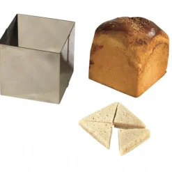 Cercle À Patisserie*MALLARD FERRIERE Cercle à Pain Surprise Carré 14 cm x H 14 cm Mallard