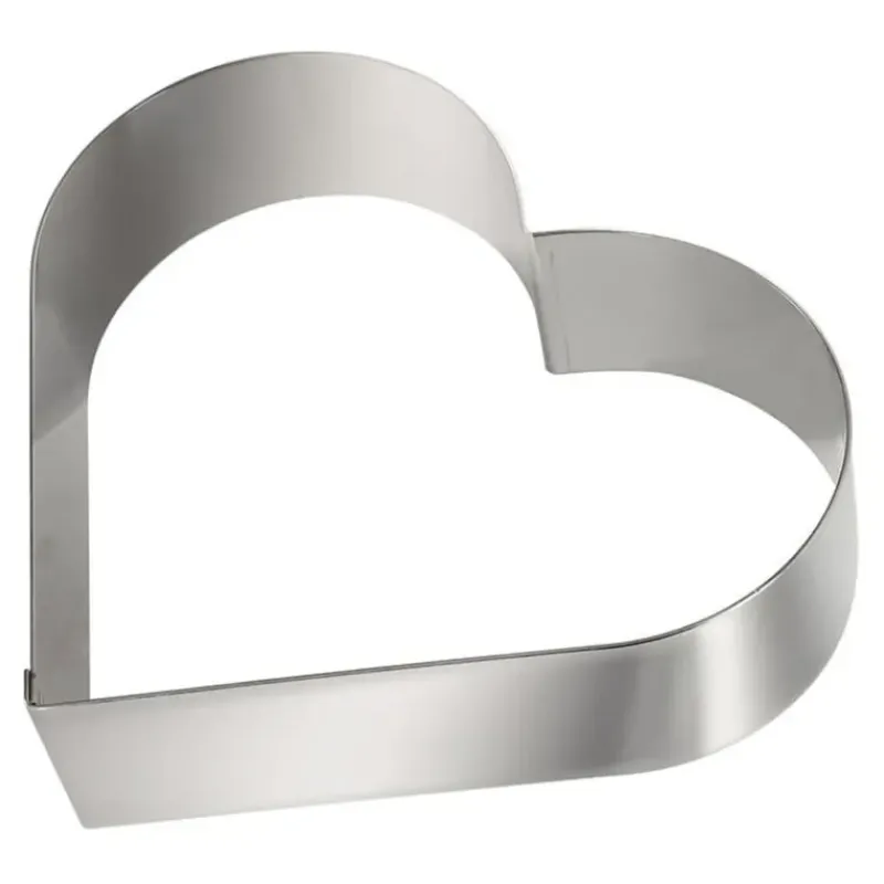 Cercle À Patisserie*GOBEL Cercle à Pâtisserie Cœur Inox 27,5 cm H 4,5 cm
