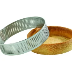 Cercle À Patisserie*MALLARD FERRIERE Cercle à Tarte Inox Perforé Ø7 cm H.2 cm
