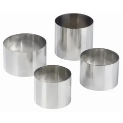 Cercle À Patisserie*MALLARD FERRIERE Cercle Individuel Inox 5 cm x H 3 cm Mallard