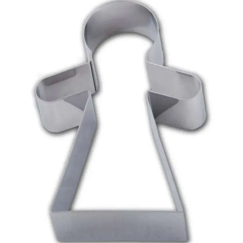 Cercle À Patisserie*GOBEL Cercle Inox Mannele Femme 19 x 13 cm x H 1,5 cm