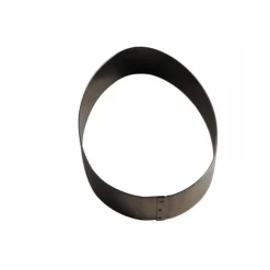 Cercle À Patisserie*GOBEL Cercle Oeuf de Pâques Inox 30 x 21 cm x H 4,5 cm