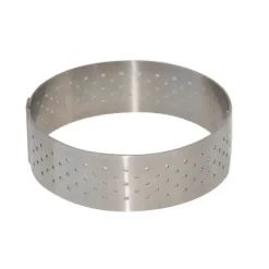 Cercle À Patisserie*DE BUYER Cercle perforé Ø 15.5 cm de L'école Valrhona par