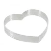 Cercle À Patisserie*DE BUYER Cercle perforé forme coeur ø 12 cm de L'école Valrhona par
