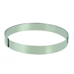 Cercle À Patisserie*DE BUYER Cercle Pâtisserie Réglable Inox Ø18 à 36 cm H.3 cm