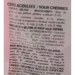 Confiserie*FINI Cerises Acidulées x 385 - Bonbons Halal