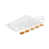 Emporte Pièce - Découpoir Pâtisserie|Moule Silicone*SILIKOMART Chablon Silicone Ovale 3,4 x 2,4 cm (x42) Professional