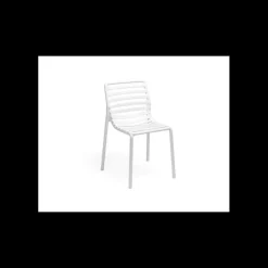 Mobilier Terrasse Restaurant*NARDI Chaise en Résine Doga Blanche