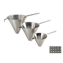 Chinois Cuisine*DE BUYER Chinois de Cuisine Inox Ø 23 cm x H 20,5 cm Perforation 1,5 mm