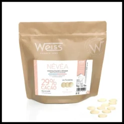 Chocolat De Couverture*WEISS Chocolat Blanc 29% Névéa 1 kg
