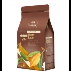 Chocolat De Couverture*BARRY Chocolat Blanc Satin 29,2% pistoles 5 kg