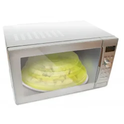 Couvercle De Cuisson*IBILI Cloche Micro-ondes Silicone Pliable Ø 25,5 cm x H 8,5 cm