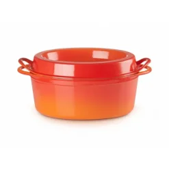 Cocotte En Fonte*LE CREUSET Cocotte Doufeu Ovale en Fonte 32 cm Volcanique