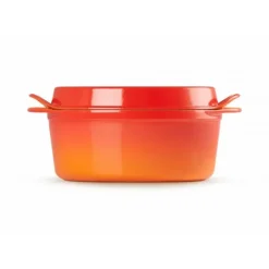 Cocotte En Fonte*LE CREUSET Cocotte Doufeu Ovale en Fonte 32 cm Volcanique