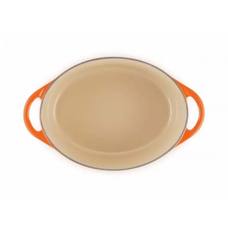 Cocotte En Fonte*LE CREUSET Cocotte Doufeu Ovale en Fonte 32 cm Noir Mat