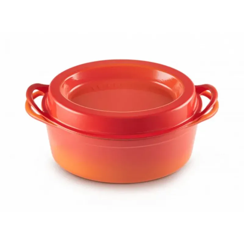 Cocotte En Fonte*LE CREUSET Cocotte Doufeu Ovale en Fonte 32 cm Noir Mat