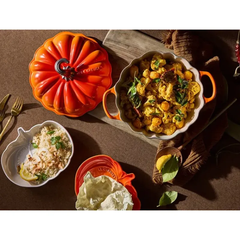 Cocotte En Fonte*LE CREUSET Cocotte en Fonte Citrouille 24 cm Volcanique