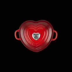 Cocotte En Fonte*LE CREUSET Cocotte en Fonte Cœur 20 cm Cerise