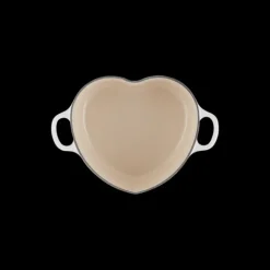 Cocotte En Fonte*LE CREUSET Cocotte en Fonte Cœur 20 cm Blanc