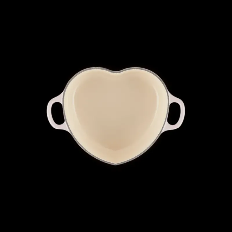 Cocotte En Fonte*LE CREUSET Cocotte en Fonte Cœur 20 cm Shell Pink