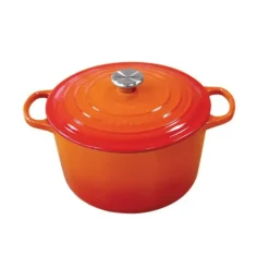Cocotte En Fonte*LE CREUSET Cocotte en Fonte Haute 24 cm Volcanique