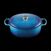 Cocotte En Fonte*LE CREUSET Cocotte en Fonte Ovale 33 cm Azur Signature
