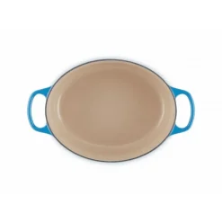 Cocotte En Fonte*LE CREUSET Cocotte en fonte Ovale 31 cm Azur Signature