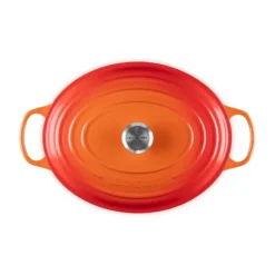 Cocotte En Fonte*LE CREUSET Cocotte en fonte Ovale 35 cm Volcanique Signature