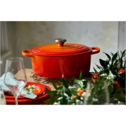 Cocotte En Fonte*LE CREUSET Cocotte en fonte Ovale 35 cm Volcanique Signature