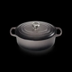 Cocotte En Fonte*LE CREUSET Cocotte en fonte Ovale 29 cm Flint Signature