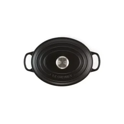 Cocotte En Fonte*LE CREUSET Cocotte en fonte Ovale 40 cm Noir mat Signature