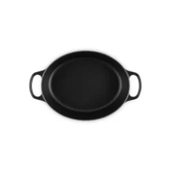 Cocotte En Fonte*LE CREUSET Cocotte en fonte Ovale 40 cm Noir mat Signature