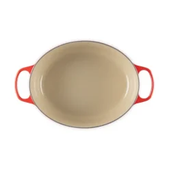 Cocotte En Fonte*LE CREUSET Cocotte en Fonte Ovale 33 cm Cerise Signature