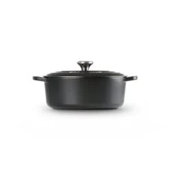 Cocotte En Fonte*LE CREUSET Cocotte en Fonte Ovale 31 cm Noir mat Signature