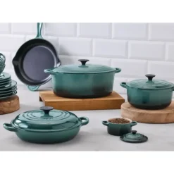 Cocotte En Fonte*LE CREUSET Cocotte en Fonte Ovale Tradition 31 cm Océan