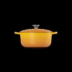 Cocotte En Fonte*LE CREUSET Cocotte en Fonte Ronde 20 cm Nectar Signature