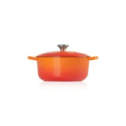 Cocotte En Fonte*LE CREUSET Cocotte en fonte Ronde 26 cm Volcanique Signature