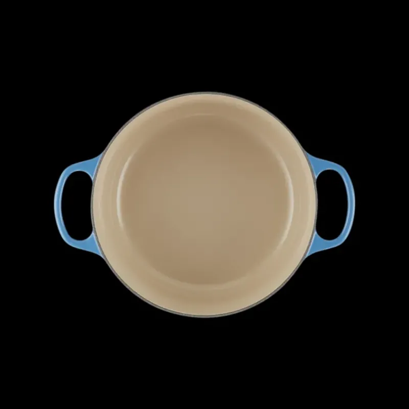 Cocotte En Fonte*LE CREUSET Cocotte en Fonte Ronde 26 cm Azur Signature