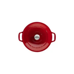 Cocotte En Fonte*CHASSEUR Cocotte en Fonte Ronde 18 cm Rubis