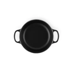 Cocotte En Fonte*LE CREUSET Cocotte en Fonte Ronde 18 cm Noir mat Signature